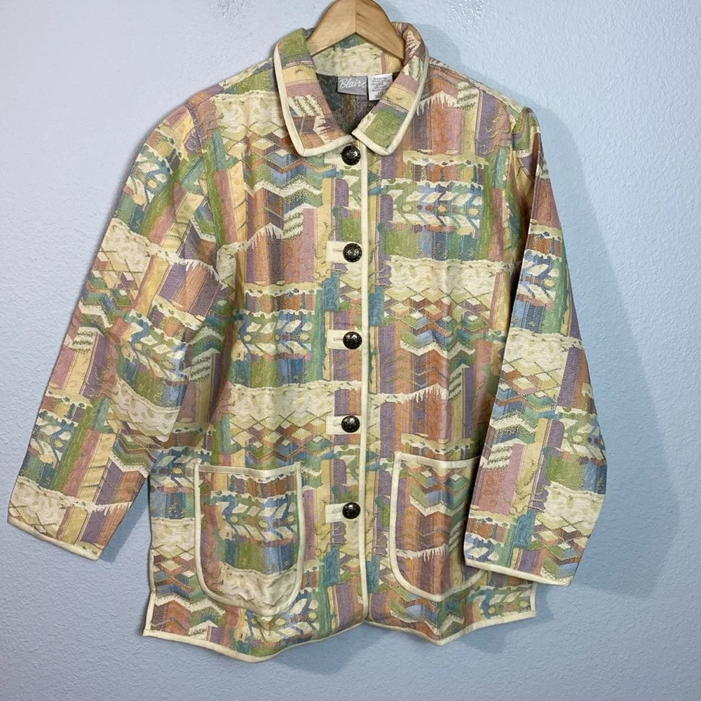 NWOT Blair‎ Tapestry Jacket